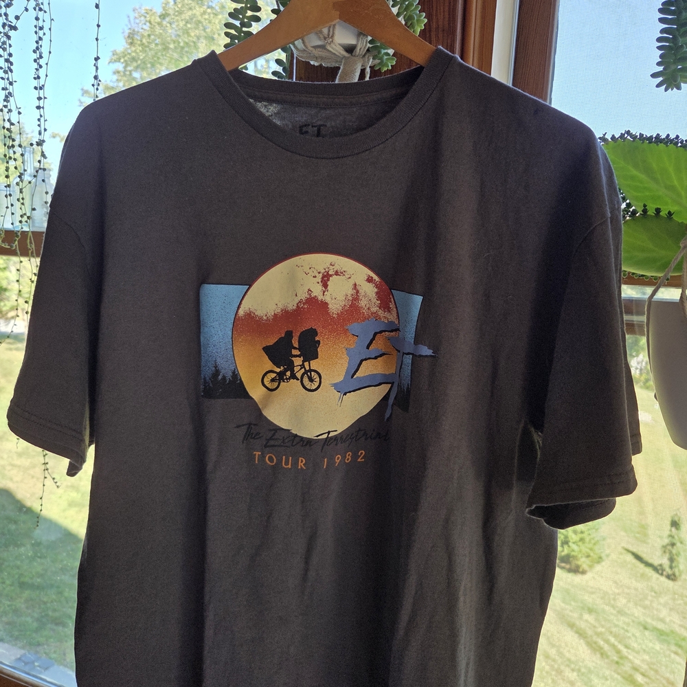 Black ET Graphic T-Shirt